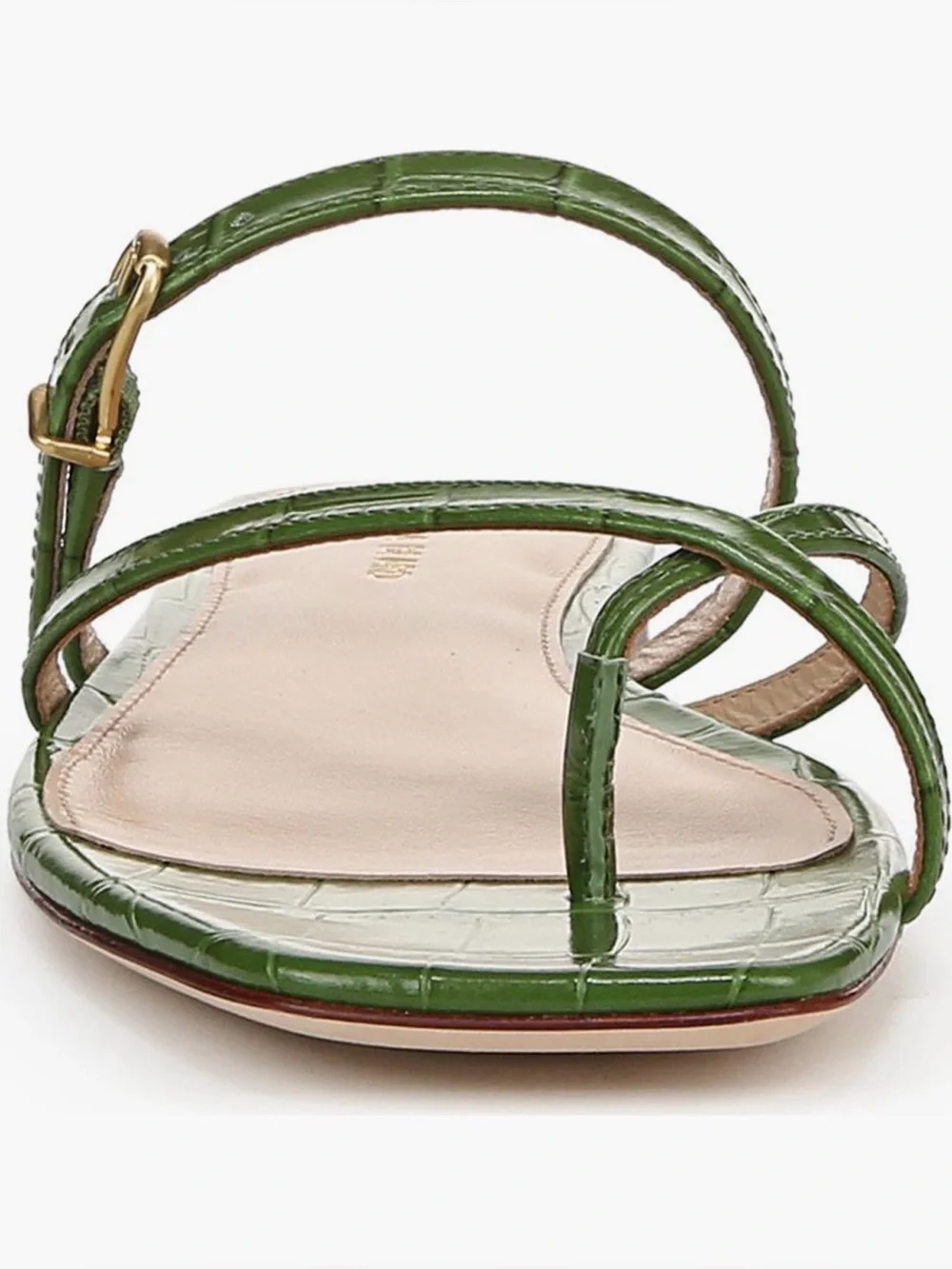 Veronica Beard Marthe Strappy Sandal in Lemongrass - Picture 5 of 9